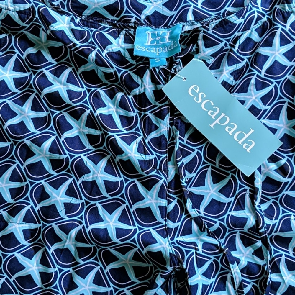 Escapada Starfish Nautical Capri Pants